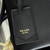 Prada 1BA217 Panier small Saffiano leather bag Black