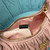 MiuMiu 5BC153 Wander matelassé nappa leather hobo bag Light Pink