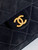Chanel Backpack Suede Calfskin & Gold-Tone Metal AS5793 Black