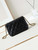Chanel AS4986 Mini Flap bag Shiny Lambskin  Imitation Pearls & Gold-Tone Metal Black
