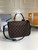 Louis Vuitton N40148 LV Trendy Crossbody Bag Damier Ebene Black