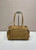 Prada Explore medium suede leather tote bag 1BG596 Brown