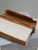 YSL 579271 Manhattan In Box Saint Laurent calfskin and canvas Brown