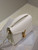 YSL 623930 Cassandra Mini Top Handle In Box Saint Laurent White