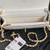 Chanel AP4282 19 Wallet On Chain Shiny Lambskin  Imitation Pearls & Gold-Tone Metal White