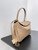 Balenciaga 7897792 Rodeo Handbag Small in Milk Tea smooth calfskin Gold