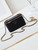Chanel AP3940 Clutch With Chain Lambskin Vanity Box bag with Enamel buckle Black