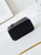 Chanel AP3940 Clutch With Chain Lambskin Vanity Box bag with Enamel buckle Black