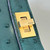 Fendi 8BN335A7SKF199A Peekaboo ISeeU Petite Green ostrich leather bag