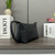 Loewe 052403 Shiny Calf Leather Toiletry Bag from Puzzle Fold Black