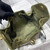 Chanel AS5631 Mini Hobo Suede & Gold-Tone Metal Bronze Green