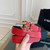 Chanel CC Sheepskin leather 3.0cm belt AA0946