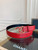 Chanel CC Sheepskin leather 3.0cm belt AA0946