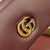 Gucci 806017 GG Milano Mini Top Handle Bag Red puffy leather