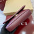Gucci 806017 GG Milano Mini Top Handle Bag Red puffy leather