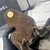 Chanel AS5293 Small Hobo Velvet & Gold-Tone Metal Brown