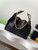 Chanel AS5293 Small Hobo Calfskin & Gold-Tone Metal Black