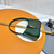 YSL 710318 MINI LE 5 À 7 IN Patent LEATHER Green