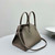 The Row Calfskin Soft Margaux 10 Bag THR153678 Grey