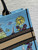 Dior M1286 Souvenir Large Dior Book Tote Natural Raffia and Multicolor Embroidered M1137