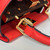 Fendi 8BN244 Peekaboo Mini Orange Red leather bag 2125