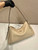 Prada 1BC228 Prada Aimèe Large leather shoulder bag Sand