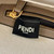 Fendi 8BR600 Baguette Medium bag with FF embroidery 0159BM Blue Gray