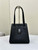 Fendi Origami Medium 8BH414 Black leather bag that can be transformed 8626A