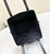 Fendi Origami Medium 8BH414 Black leather bag that can be transformed 8626A