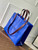 LV M24457 Louis Vuitton Shopper Tote MM Bag Blue