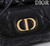 Dior Mini Caro Bucket Bag Powder Black Macrocannage Lambskin M3369