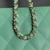 Chanel 25C AP4386 Hobo Grained Calfskin & Gold-Tone Metal Green