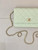 Chanel AP4241 Classic Wallet On Chain Calfskin Light Green