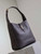 YSL 753837 Le 5 À 7 Supple Large In Smooth Leather Dark Brown