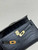 Hermes Kelly Pouchette Matte crocodile Leather clutch bag H231042