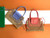 Goyard GY8112 Sac Aligre PM Mesh Bag Blue