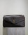 YSL 777399 Calypso large in grained lambskin Dark Brown