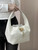 Chanel AS5976 Hobo Handbag Calfskin & Gold-Tone Metal Light Beige