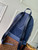 LV M26022 Louis Vuitton Discovery Work Backpack Navy Blue