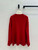 Valentino Women's Clothing Sweater Rose Sleeves Red V38112