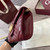 Gucci 837745 GG Marmont Wallet On Chain Anchor Red