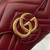 Gucci 837745 GG Marmont Wallet On Chain Anchor Red