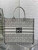 Dior M1286 Large Book Tote White and Black Miss Dior Alloverr M1120