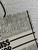Dior M1286 Large Book Tote White and Black Miss Dior Alloverr M1120