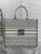 Dior M1286 Large Book Tote White and Black Miss Dior Alloverr M1120
