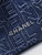 Chanel 22 AS3261 Handbag 24A Denim embroidered & Silver-Tone Metal