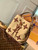 LV M57704 Louis Vuitton NÉONOÉ MM Bag Apricot