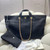 Chanel Maxi Shopping Bag Wool & Gold-Tone Metal AS5852 Black