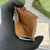 Gucci GG Emblem card case with strap 819121 Biege & Brown