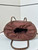 Fendi 8BH424AS3BF17A1 Small Roll Beige FF raffia crochet shopper 8659s